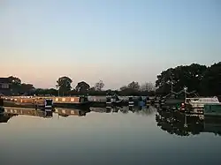 Evening over Whixall Marina