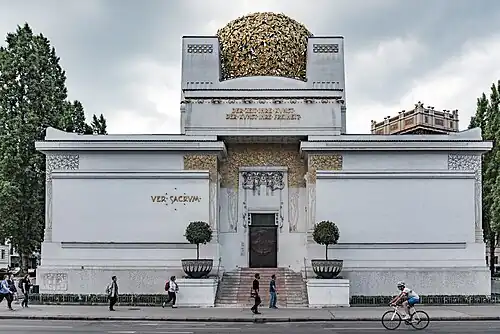 Secession Building, Vienna, Austria, by Joseph Maria Olbrich, 1897[254]