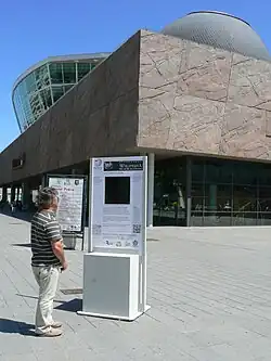 Metropolitan cultural center Les Champs Libres
