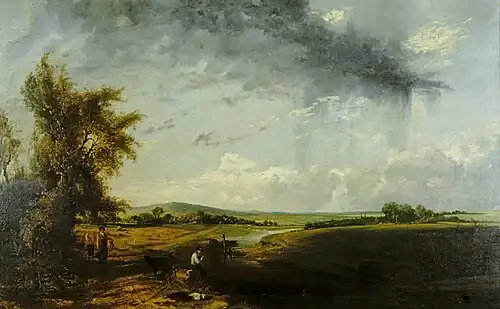 A Harvest Shower by William Collins