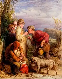 Giving a Bite by William Mulready