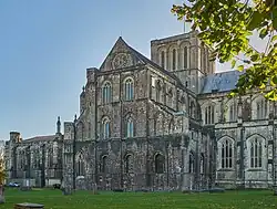 Norman central tower and north transept