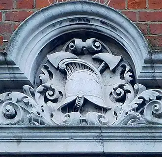 Sculpture on Old Fire Station