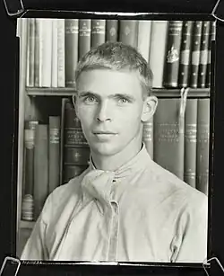 An image of Winslow Ames maybe clicked at 1935.