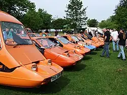 Bond Bug 40th Anniversary gathering at Woburn Abbey, 2010