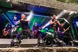 Wolfchant at the Dark Troll festival 2025 in Germany.