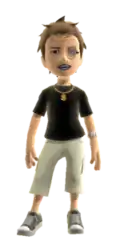 A Xbox 360 avatar