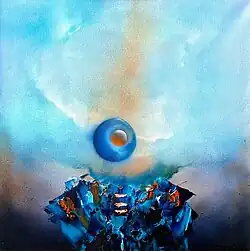 Harbinger of an Awakening (2024), from Sempé's Abstraction series.