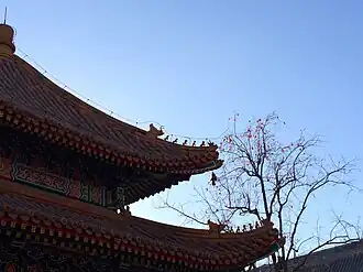 Roof at Yonghe Temple