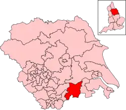 Map of constituency