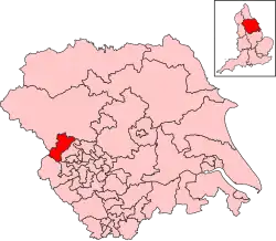 Map of constituency