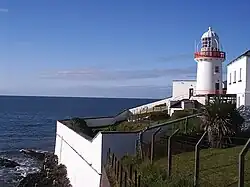 Youghal lighthouse in the sunshine