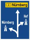 440: Motorway Junction Sign