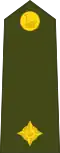 Second lieutenant (Zimbabwe National Army)[53]