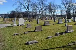 Zion Cemetery, U.S. Route 6 southeast of Stryker