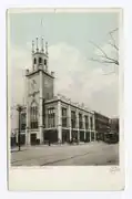 Manchester City Hall as it appeared at the beginning of the twentieth century.